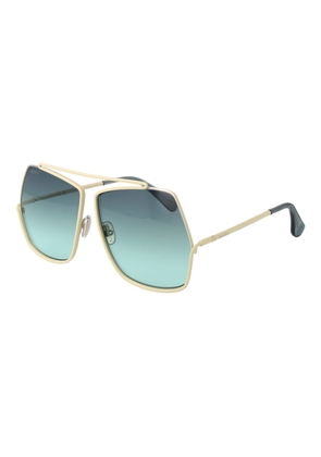 Max Mara Turquoise Metal Sunglasses