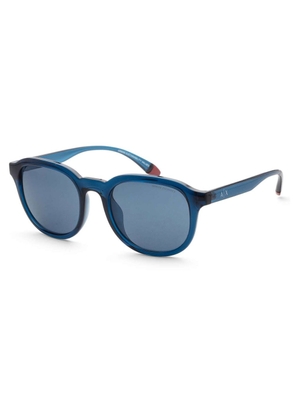 Armani Exchange Blue Resin Sunglasses