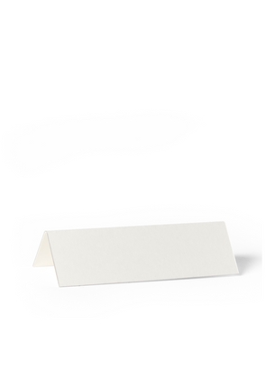 Smythson Small Tented Place Cards In Silver Edging