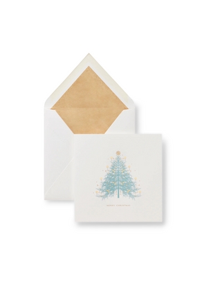 Christmas Fir Tree Card Set