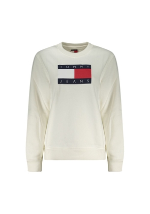 Tommy Hilfiger White Cotton Sweatshirt - XS