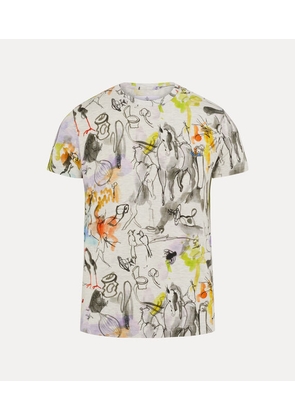 Vivienne Westwood Peru T-shirt Viscose / Elastane Wonderland L Unisex
