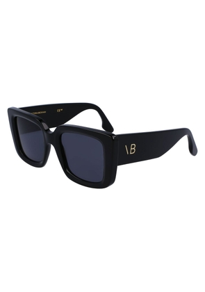 Victoria Beckham Black Acetate Sunglasses