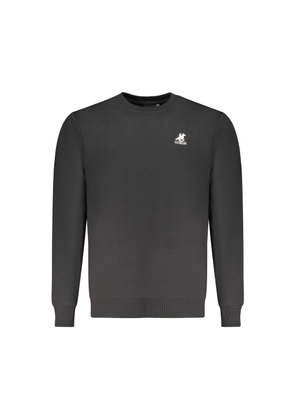 U.S. Grand Polo Black Cotton Sweatshirt - S