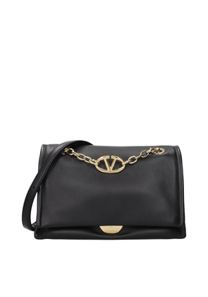 Valentino Garavani Black Leather Crossbody Bag