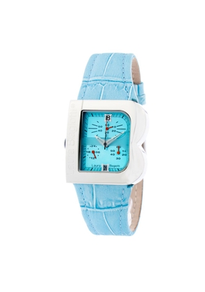 Laura Biagiotti Blue Leather Dress Watch