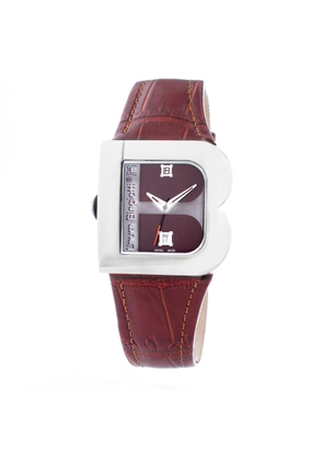 Laura Biagiotti Brown Leather Dress Watch