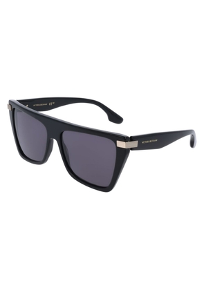 Victoria Beckham Black Acetate Sunglasses