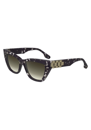 Victoria Beckham Black Acetate Sunglasses