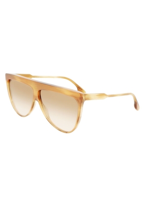 Victoria Beckham Gold Acetate Sunglasses