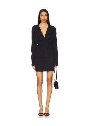 ANINE BING Mathilde Mini Dress in Black. Size XS. Also in M.