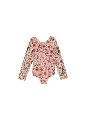 Agua Bendita Honey Aura One Piece Swimsuit in Pink. Size 2. Also in 4, 6.