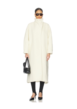 Diana Milkanova Studio Mia Coat in Ivory.