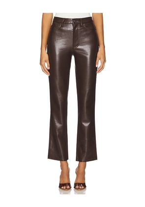 ANINE BING Bruno Pant in Brown. Size 24. Also in 27, 28, 29, 30, 31.