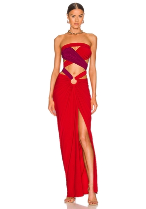 J.Angelique Femi Gown in Red. Size L. Also in XL.
