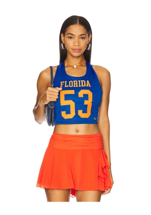 Hype and Vice University Of Florida Tailgate Jersey Top in Blue. Size M. Also in XS.