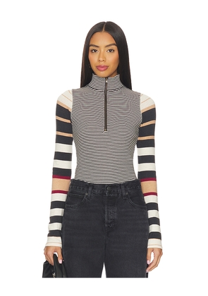 Free People x We The Free Avery Zip Up In Black Combo in Black. Size L. Also in M, S, XS.