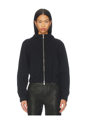 Helmut Lang Hooded Shell Jacket in Black. Size L. Also in S.