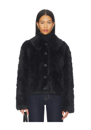 Free People x REVOLVE Alice Throw On Jacket in Black. Size L. Also in M, S, XL, XS.