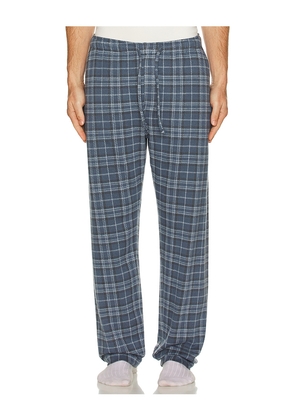 Faherty Legend Pajama Pant in Blue. Size L. Also in M, S, XL/1X.