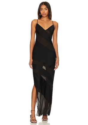 NBD Ellery Maxi Dress in Black. Size M. Also in S.
