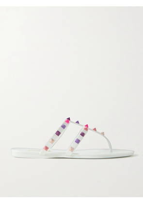 Valentino Garavani - The Summer Rockstud Rubber Sandals - White - IT35,IT36,IT37,IT38,IT39,IT40,IT41,IT42