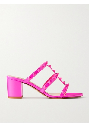 Valentino Garavani - Rockstud 60 Leather Mules - Pink - IT35,IT36,IT36.5,IT37,IT37.5,IT38,IT38.5,IT39,IT39.5,IT40,IT40.5,IT41,IT41.5,IT42