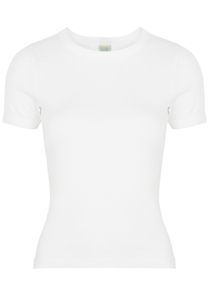 Flore Flore Car Cotton T-shirt - White - M (UK12 / M)