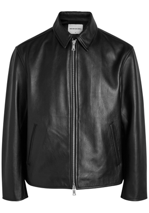 Mki Miyuki Zoku Leather Jacket - Black - M