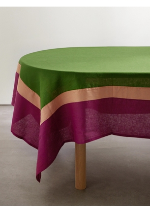 La DoubleJ - Printed Linen Tablecloth - Multi - One size