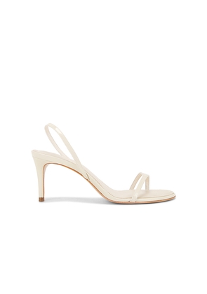 Schutz Diana Mid Sandal in Cream. Size 7.5. Also in 8.5.