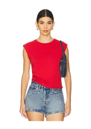 Rag & Bone Mica Cropped Tank Top in Red. Size XS. Also in S.