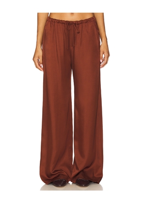 SABLYN Gemma Pull On Straight Leg Pant in Rust. Size M. Also in L.