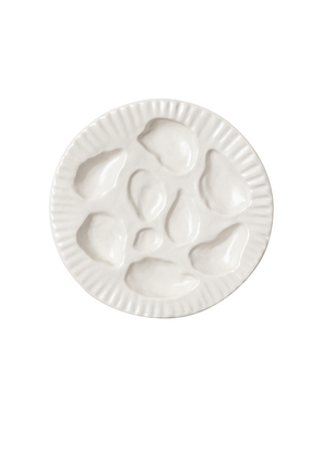 SIN Oyster Plate in White.