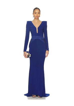 Zhivago The Bloom Gown in Blue. Size 10. Also in 2, 4, 6, 8.