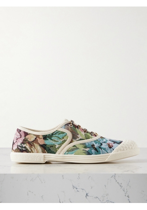 Valentino Garavani - Bay By Bay Rubber-trimmed Metallic Jacquard Sneakers - Multi - IT35,IT36,IT36.5,IT37,IT37.5,IT38,IT38.5,IT39,IT39.5,IT40,IT40.5,IT41