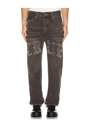 True Religion Ricky Flap Jeans in Black. Size 31. Also in 30, 32, 33, 34, 36.