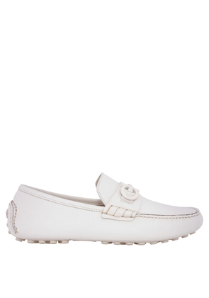 Ferragamo White Gancini Ornament Driver