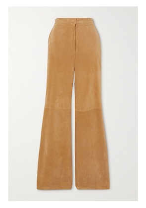 Gabriela Hearst - Vesta Suede Wide-leg Pants - Neutrals - IT36,IT38,IT40,IT42,IT44,IT46