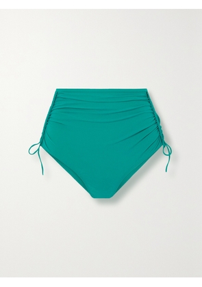 Isabel Marant - Selaris Ruched Bikini Briefs - Green - FR 34,FR 36,FR 38,FR 40,FR 42,FR 44