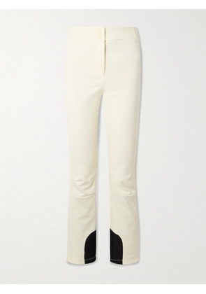 Cordova - Saint Moritz Stretch Tech-jersey Flared Ski Pants - Ivory - x small,small,medium,large