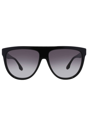 Victoria Beckham Grey Gradient Browline Ladies Sunglasses VB680S 001 58
