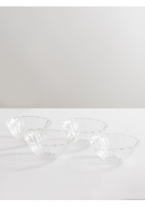 Sophie Lou Jacobsen - Le Petit Bol Set Of Four Glass Bowls - Neutrals - One size