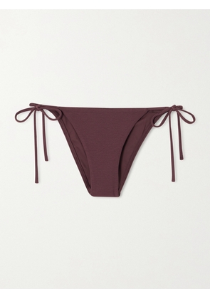Matteau - The String Recycled Bikini Briefs - Burgundy - 1,2,3,4,5