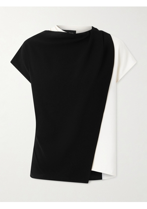 Proenza Schouler - Elsa Asymmetric Crepe Top - Black - US0,US2,US4,US6,US8,US10,US12