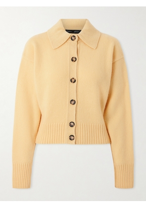 Proenza Schouler - Rocio Cahsmere-blend Cardigan - Yellow - x small,small,medium,large,x large
