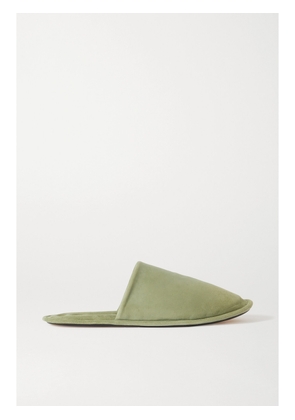 LOEWE - Suede Slippers - Green - IT35,IT36,IT37,IT38,IT39,IT40,IT41