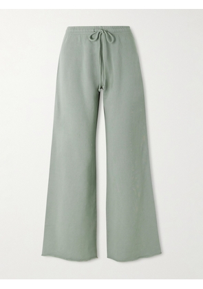 LESET - Jamie Cotton-terry Track Pants - Green - x small,small,medium,large,x large