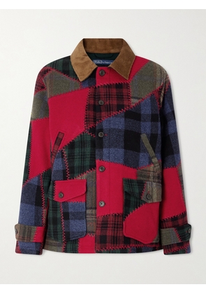 Polo Ralph Lauren - Patchwork Wool-blend Jacket - Multi - xx small,x small,small,medium,large,x large