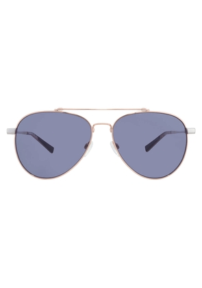 Shinola Blue Pilot Unisex Sunglasses SH2101S 781 60